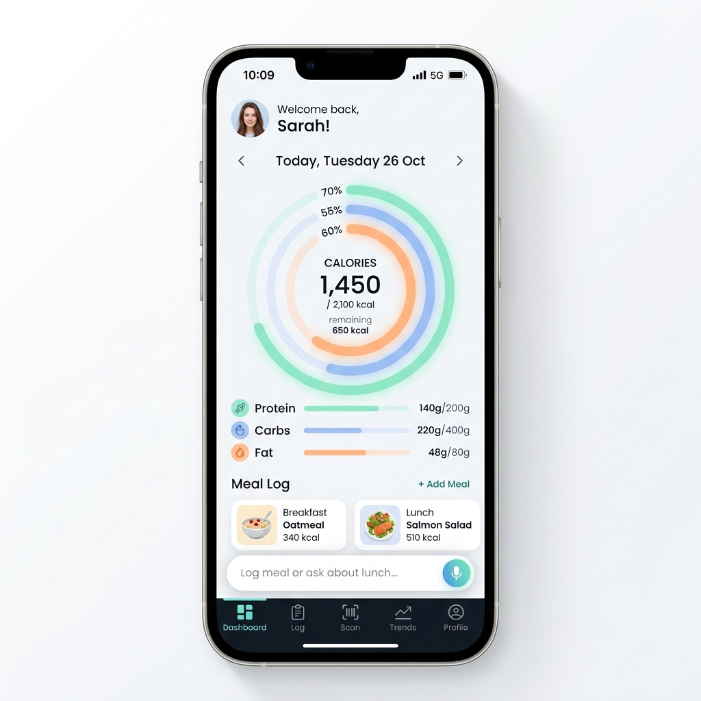 MacroMint App Dashboard