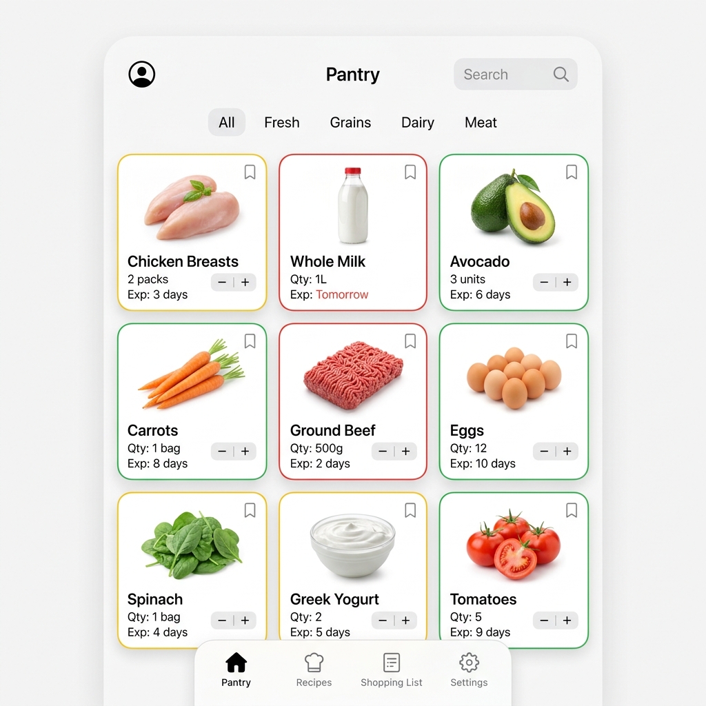 MacroMint Digital Pantry